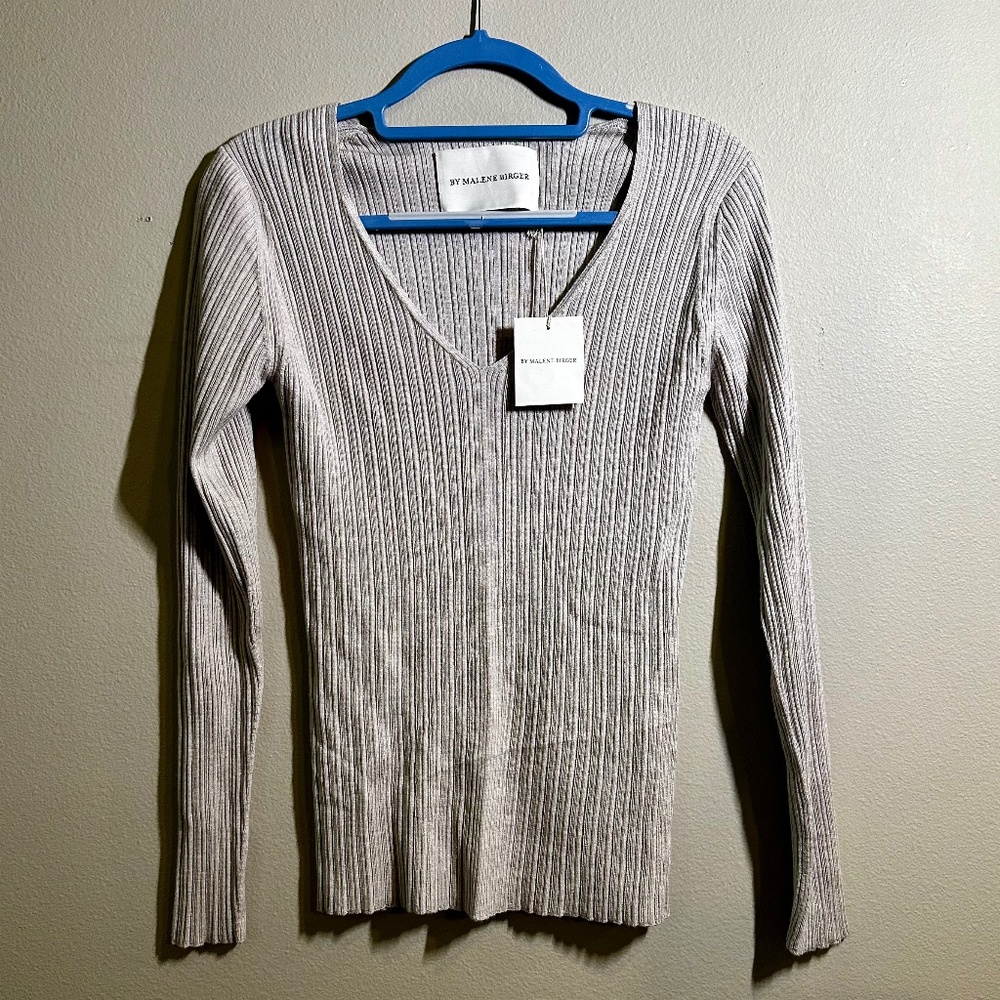 By Malene Birger Merino Wool Blend Pullover Sweater NWT Size Small